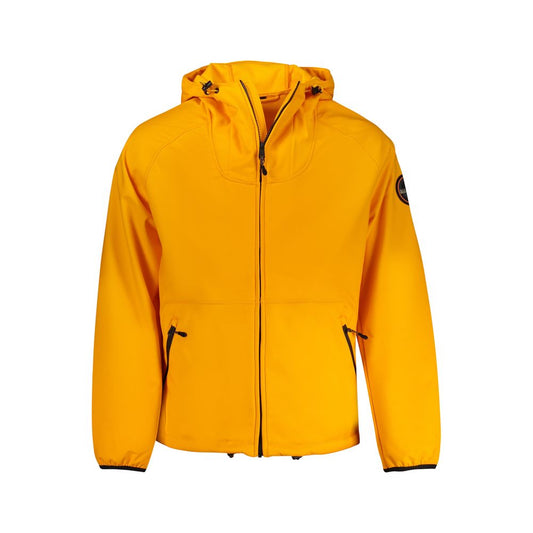 Napapijri Orange Polyester Herrenjacke