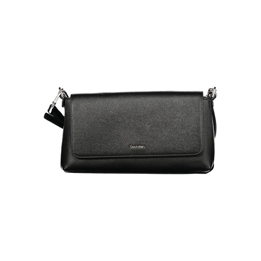 Calvin Klein Damenhandtasche aus Polyethylen, Schwarz