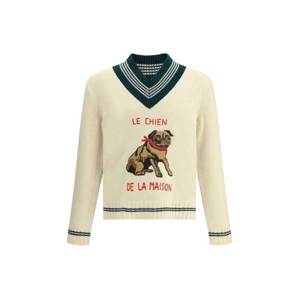 Valentino Le Chien De La Maison Wollpullover
