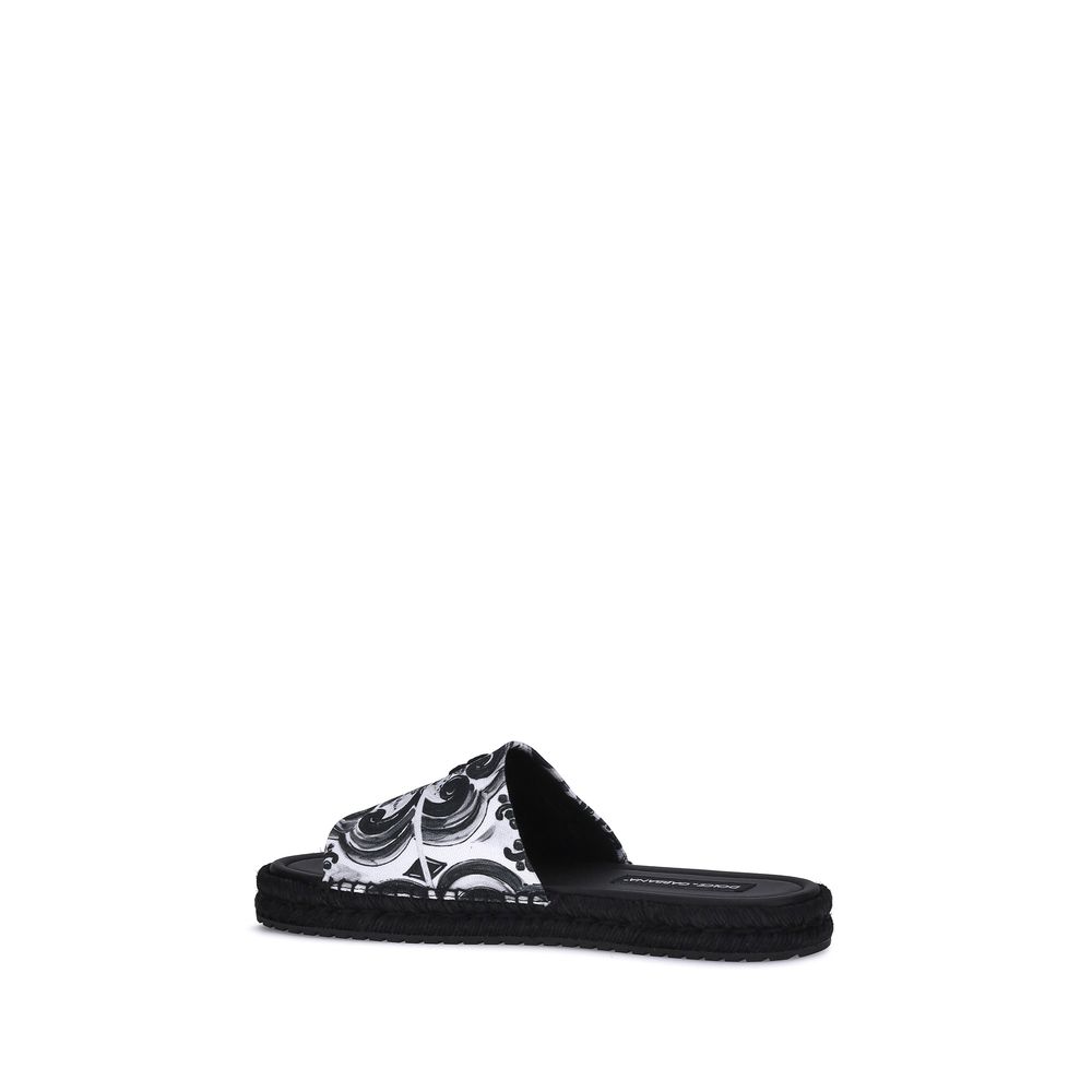 Dolce &amp; Gabbana Baumwollsandalen