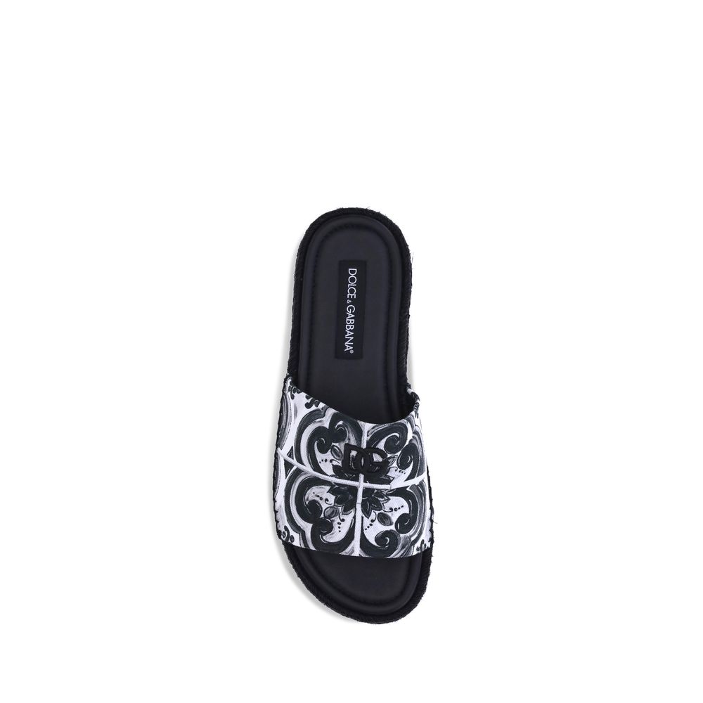 Dolce &amp; Gabbana Baumwollsandalen