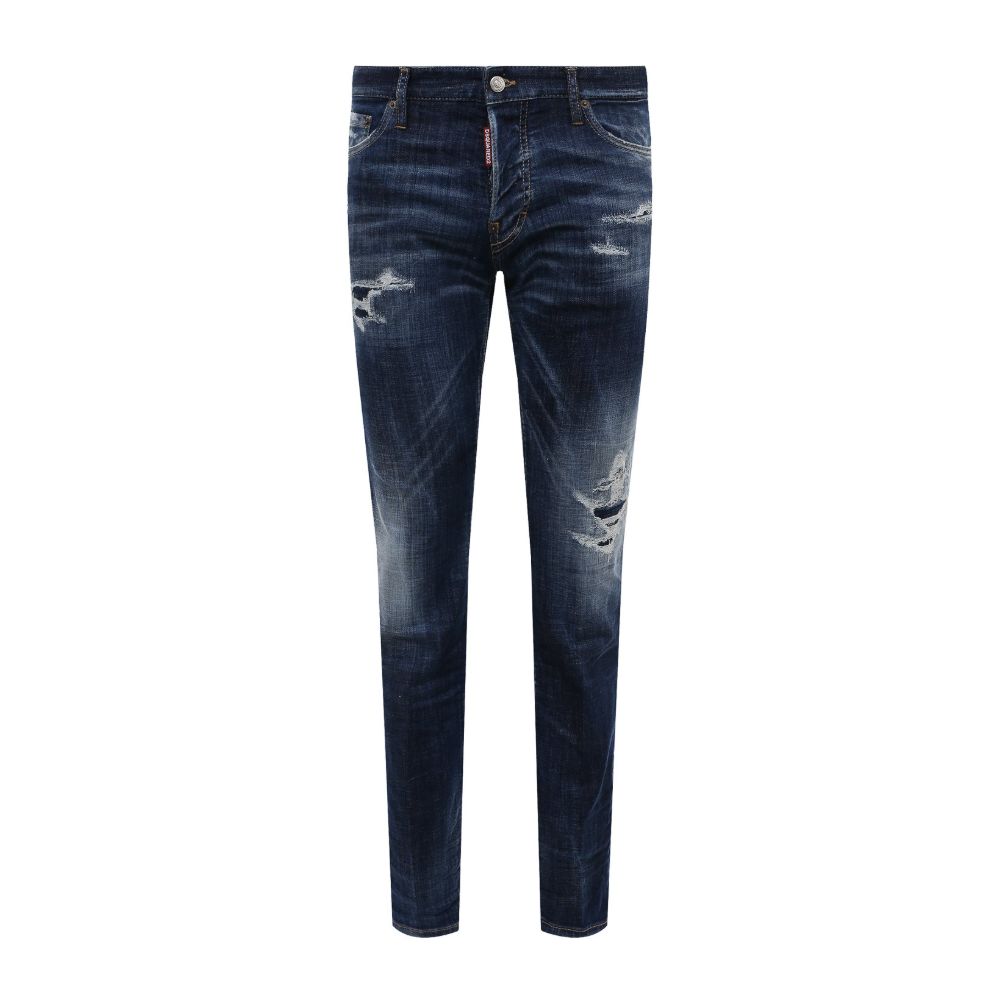Dsquared² Blaue Jeans und Hose aus Baumwolle