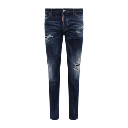 Dsquared² Blaue Jeans und Hose aus Baumwolle
