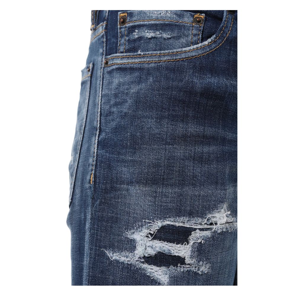 Dsquared² Blaue Jeans und Hose aus Baumwolle