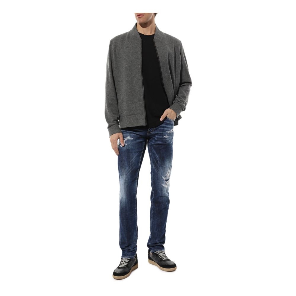Dsquared² Blaue Jeans und Hose aus Baumwolle