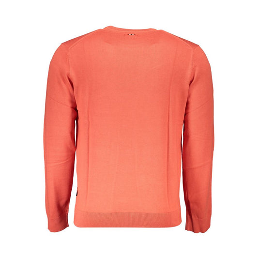 Napapijri Roter Baumwollpullover für Herren
