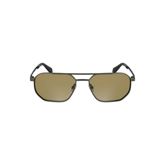 Calvin Klein Bronze Metall Herren Sonnenbrille