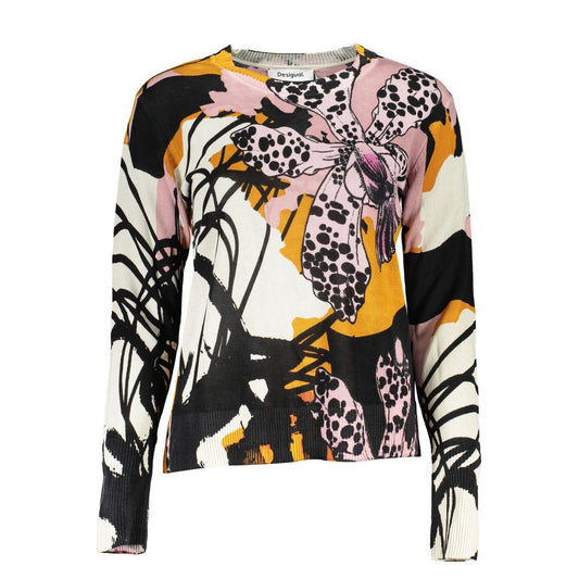 Desigual – Rosa Leinenpullover