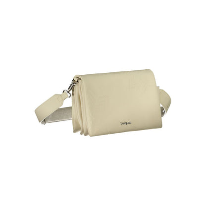 Desigual – Weiße Handtasche aus Polyethylen