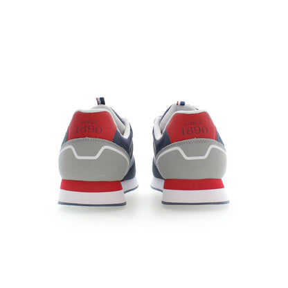 US POLO ASSN. Blue Polyester Men Sneaker