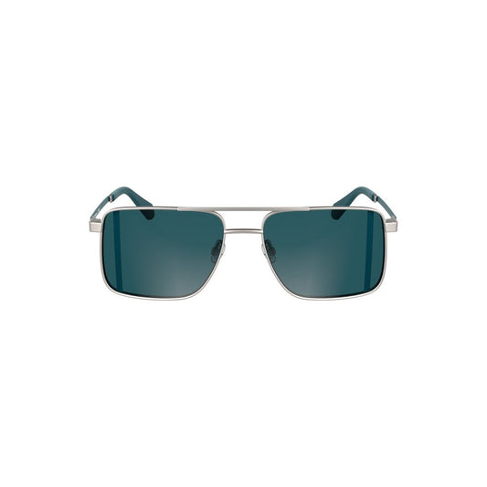 Calvin Klein Graue Metall Herren Sonnenbrille