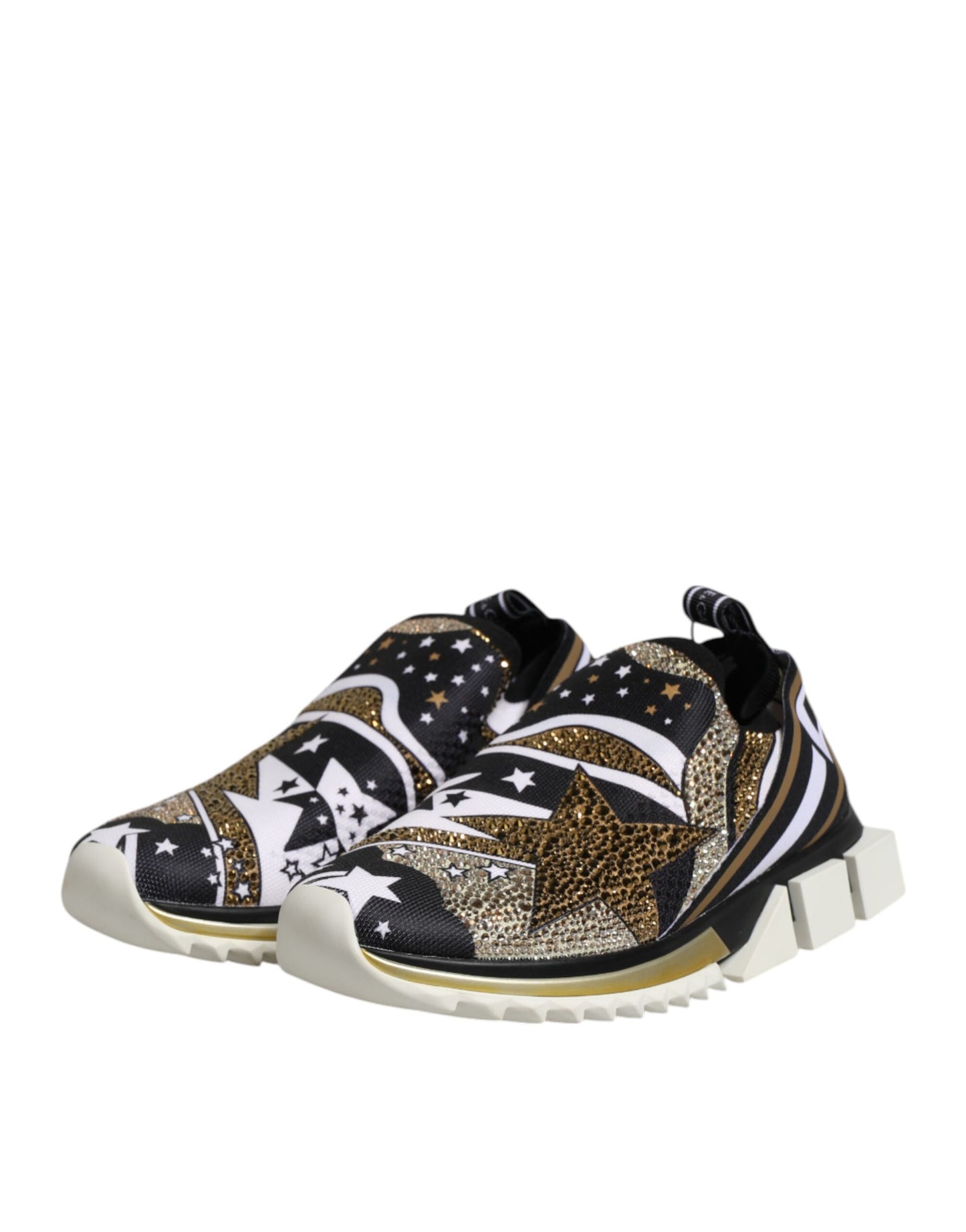 Dolce &amp; Gabbana Multicolor Sorrento Low Top Sneakers Shoes