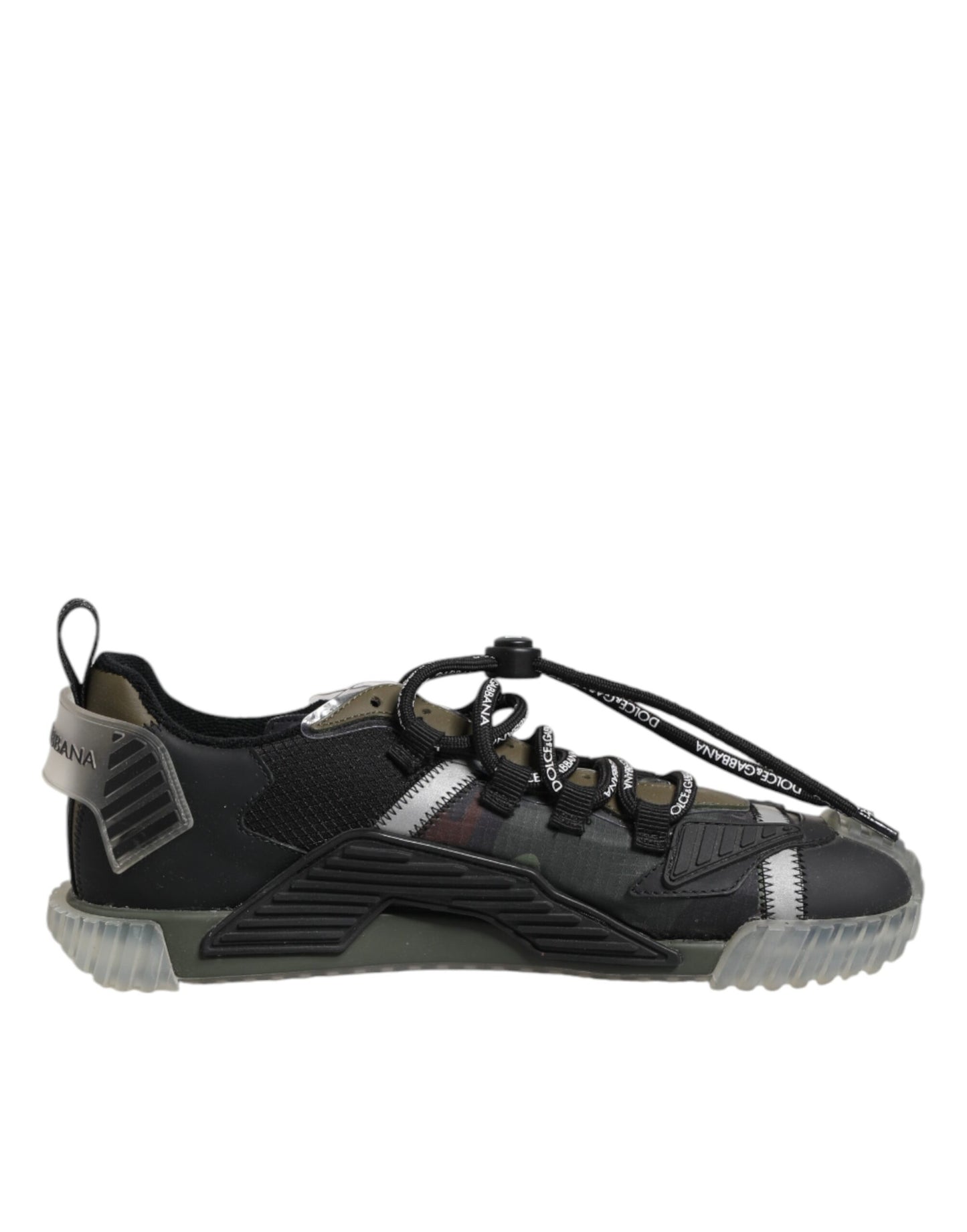 Dolce &amp; Gabbana Multicolor Lace Up Low Top NS1 Sneakers Shoes