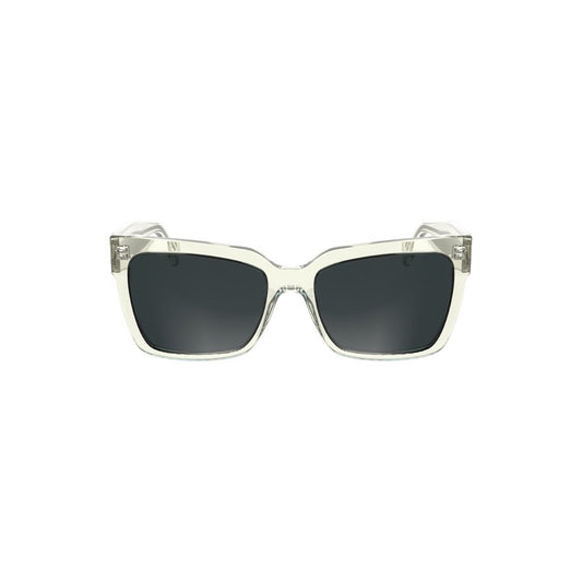 Calvin Klein Sonnenbrille aus transparentem Kunststoff