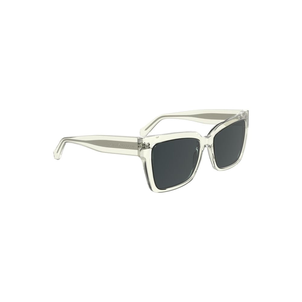 Calvin Klein Sonnenbrille aus transparentem Kunststoff
