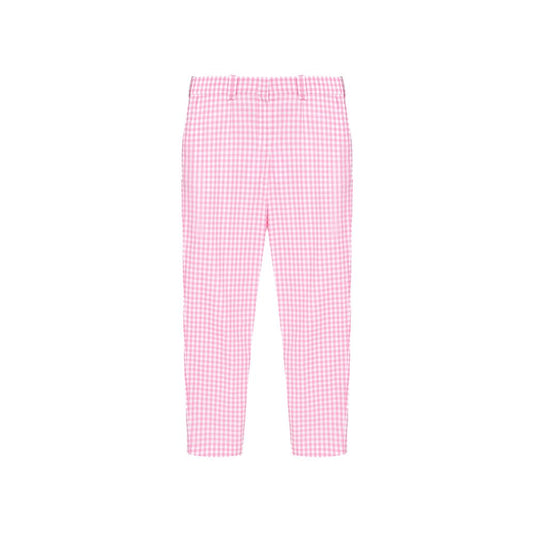 Balmain Pink Cotton Jeans &amp; Pant