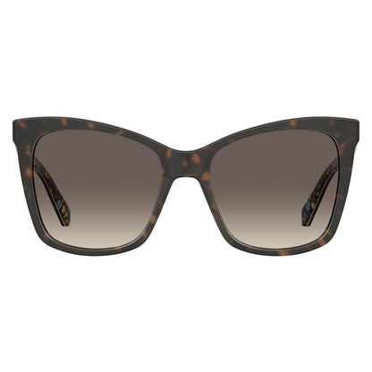 Love Moschino – Braune Acetat-Sonnenbrille