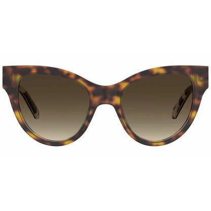 Love Moschino – Braune Acetat-Sonnenbrille