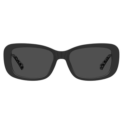 Love Moschino – Schwarze Acetat-Sonnenbrille