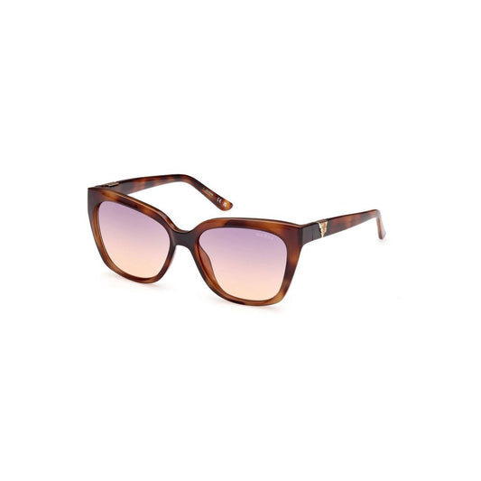 Guess Jeans Braune Injected Damen Sonnenbrille