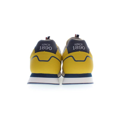 US POLO ASSN. Yellow Polyester Men Sneaker