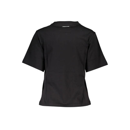 Cavalli Class Schwarzes Baumwolltop für Damen