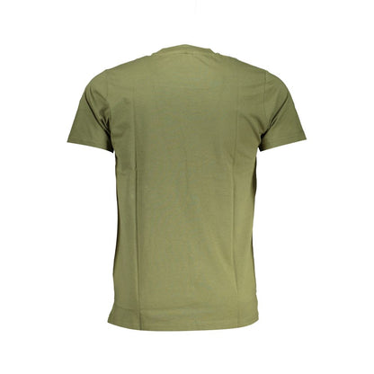 Grünes Baumwoll-T-Shirt der Cavalli Class