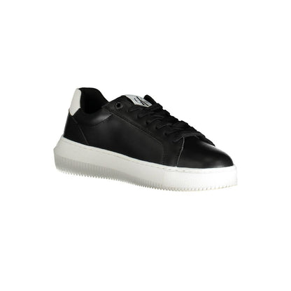 Calvin Klein Damen Sneaker aus schwarzem Polyester