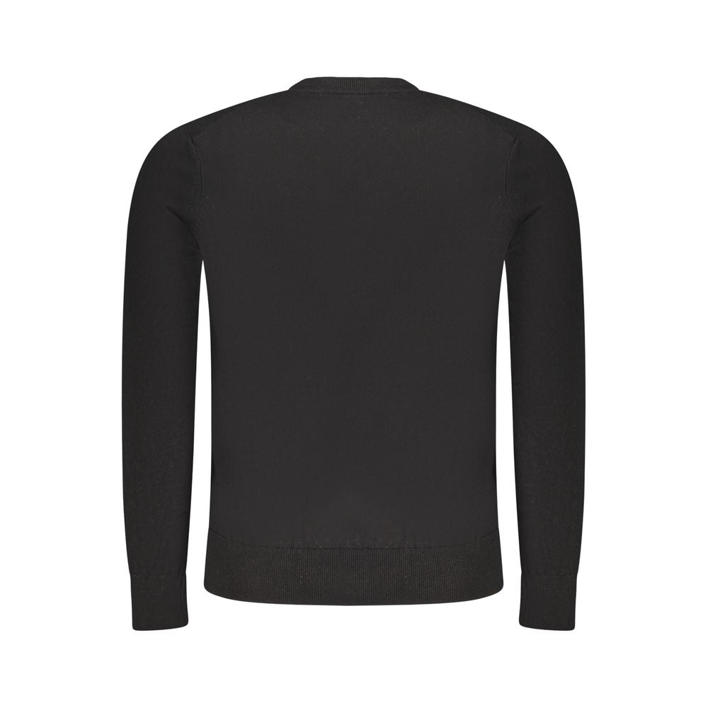 Hugo Boss Schwarzer Baumwollpullover