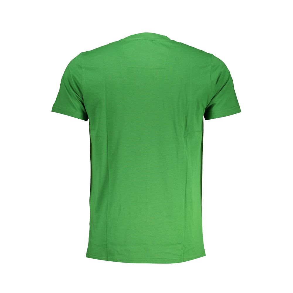 Grünes Baumwoll-T-Shirt der Cavalli Class