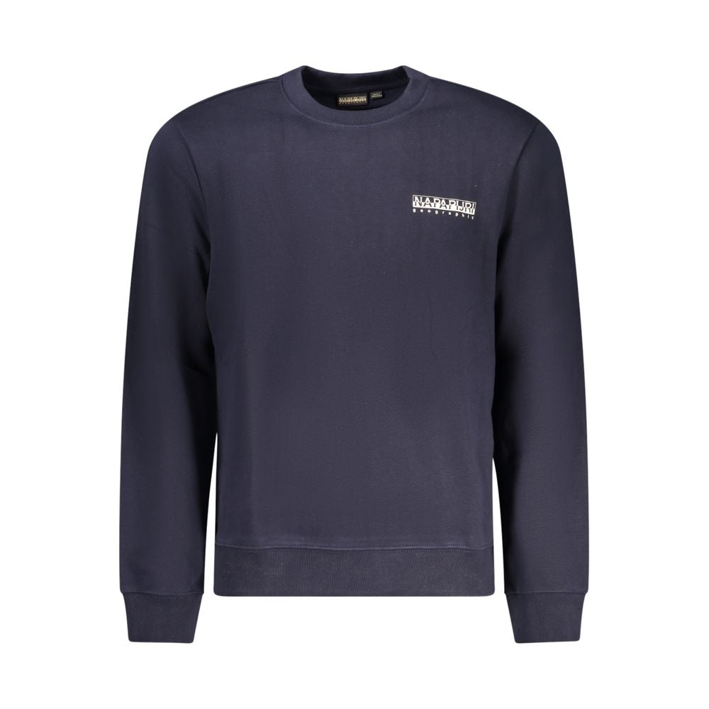 Blauer Baumwollpullover von Napapijri