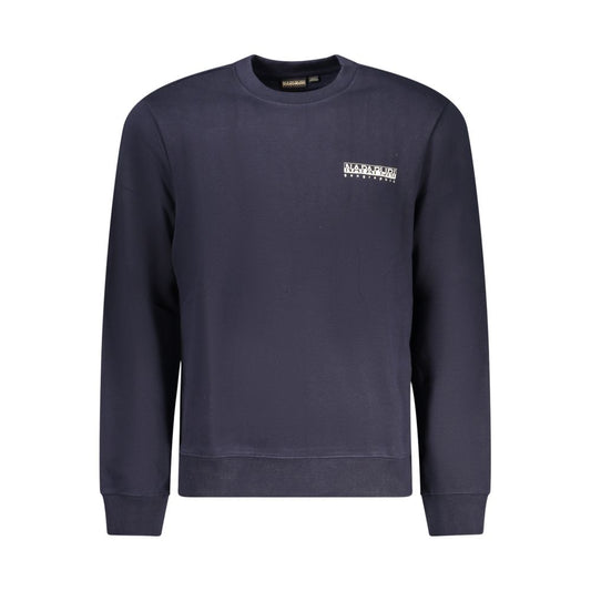 Blauer Baumwollpullover von Napapijri