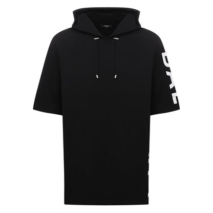 Balmain Schwarzer Baumwollpullover