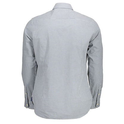 US POLO ASSN. Light Blue Cotton Men Shirt