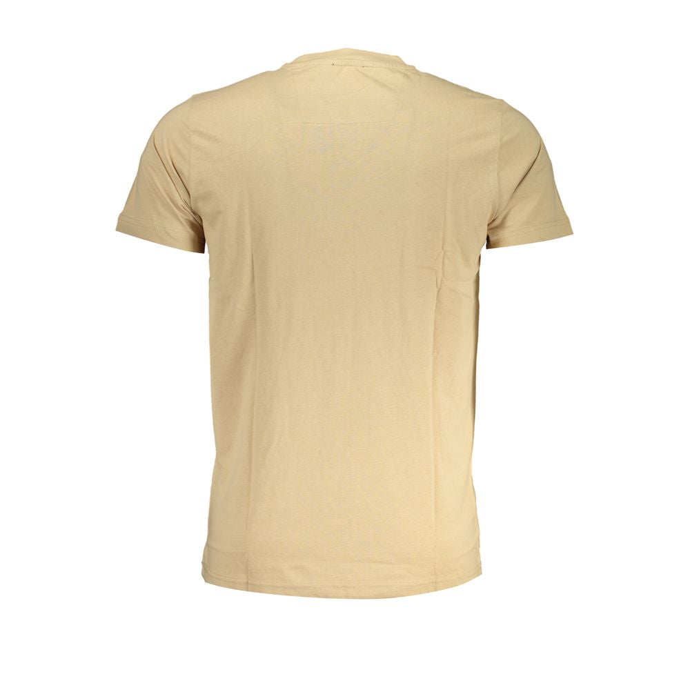Beiges Baumwoll-T-Shirt der Cavalli-Klasse