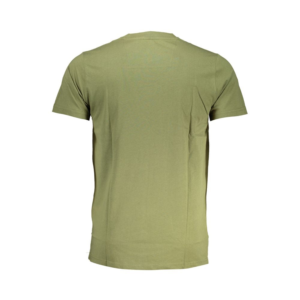 Grünes Baumwoll-T-Shirt der Cavalli Class
