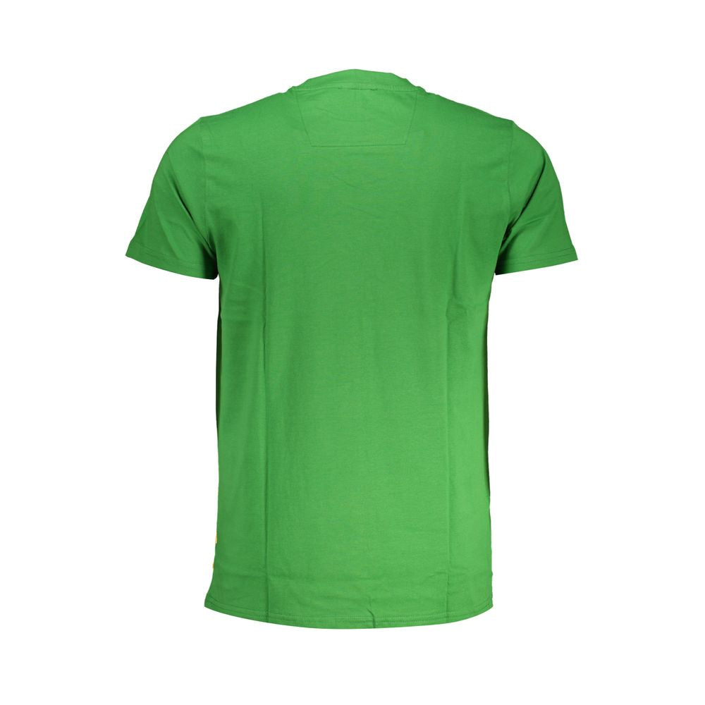 Grünes Baumwoll-T-Shirt der Cavalli Class