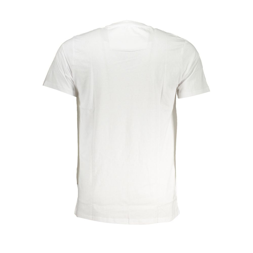 Weißes Baumwoll-T-Shirt der Cavalli Class