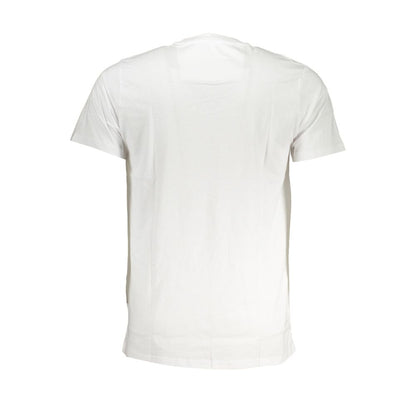 Weißes Baumwoll-T-Shirt der Cavalli Class