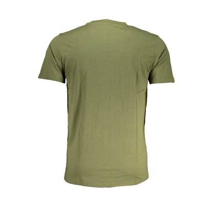 Grünes Baumwoll-T-Shirt der Cavalli Class