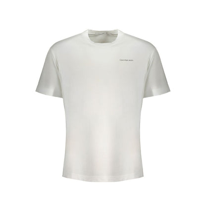 Calvin Klein – Weißes Baumwoll-T-Shirt