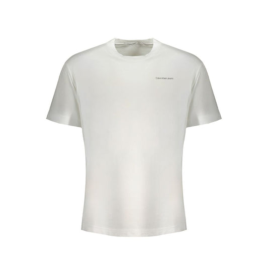 Calvin Klein – Weißes Baumwoll-T-Shirt
