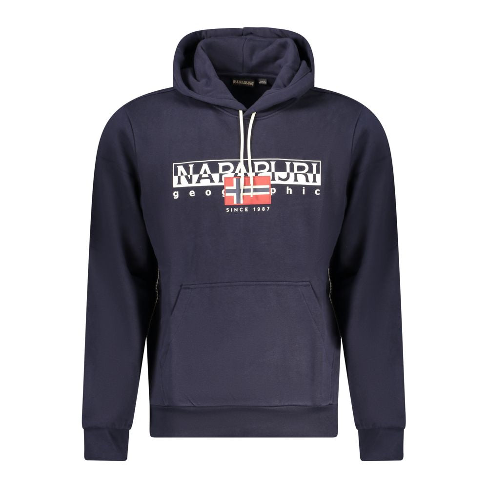 Blauer Baumwollpullover von Napapijri