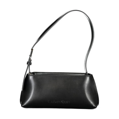 Calvin Klein Schwarze Polyester-Damenhandtasche