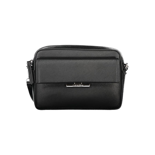 Calvin Klein Damenhandtasche aus Polyethylen, Schwarz