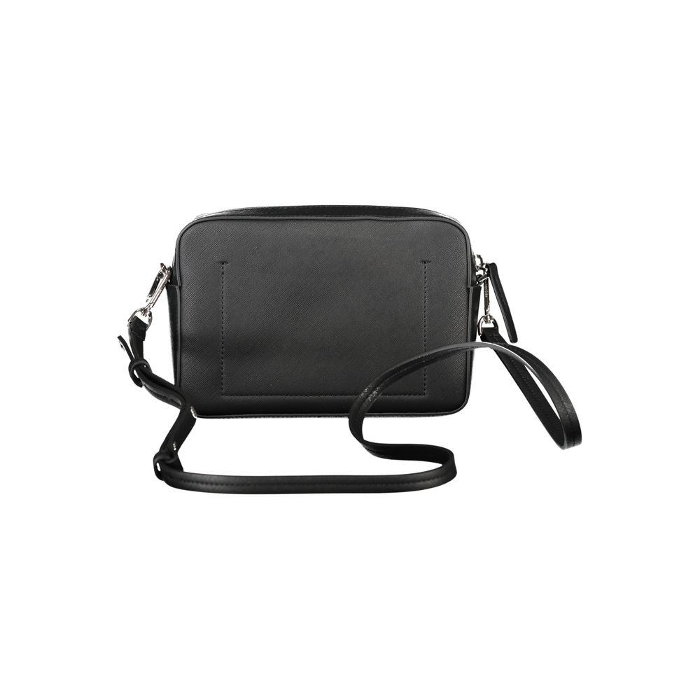 Calvin Klein Damenhandtasche aus Polyethylen, Schwarz