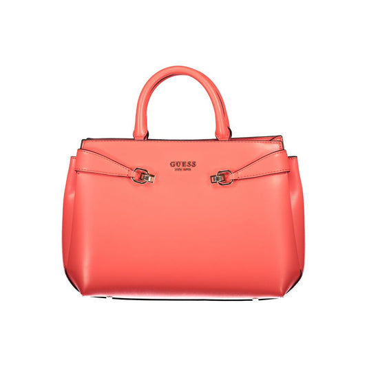 Guess Jeans Rote Polyethylen Damen Handtasche