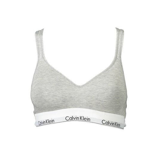 Calvin Klein – Braunes Damen-Bralette aus Baumwolle