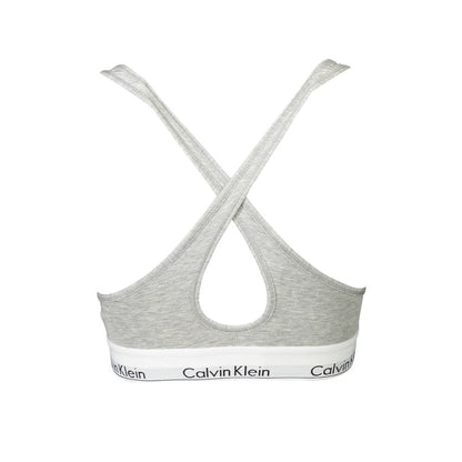 Calvin Klein – Braunes Damen-Bralette aus Baumwolle
