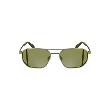 Calvin Klein Gold Metall Herren Sonnenbrille